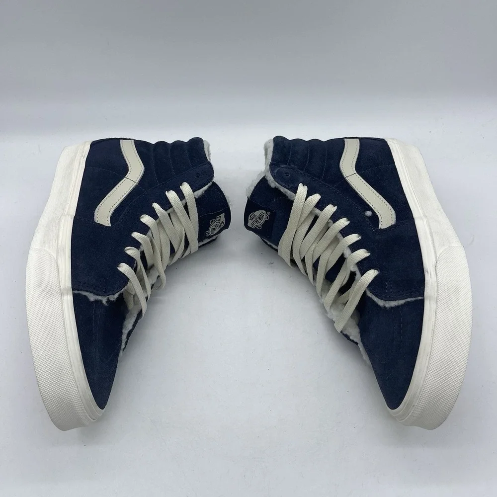 VANS Sk8-Hi Cozy Hug 508731 Men's Size 7.5 / Women's 9 Shoes Parisian Night Blue